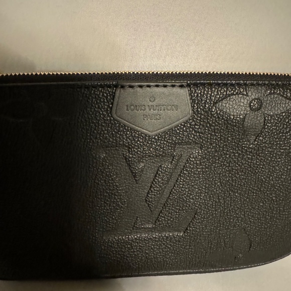 LOUIS VUITTON Empreinte Monogram Giant Multi Pochette Accessories Pochette ONLY - Picture 4 of 15